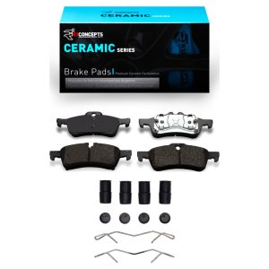 Mini Cooper Brake Pads - Rear - R1 Concepts - Ceramic - `02-`08